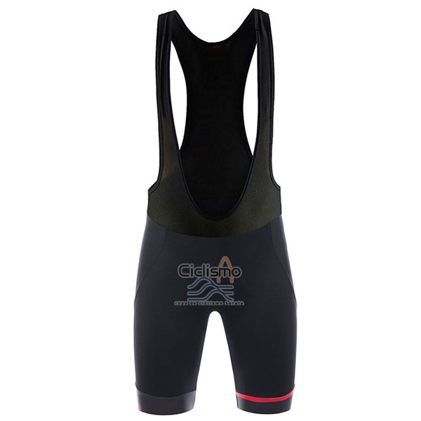 Angliru Vuelta Espana Ropa Ciclismo Culotte Corto 2017 Hombre Mangas Cortas Rojo